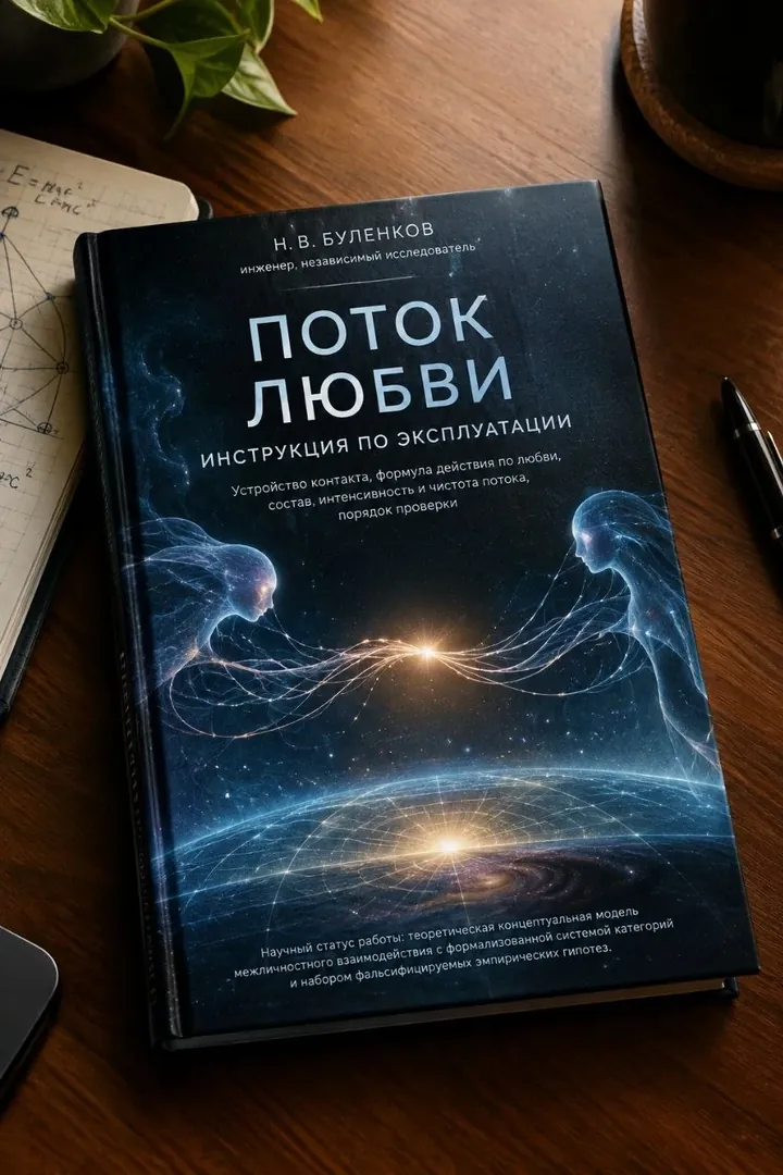 Книга Н. В. Буленкова «Поток любви. Инструкция по эксплуатации»